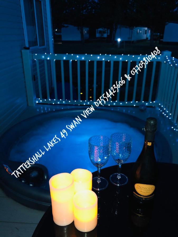 Swan View Retreats # Hottub # Egg Chair # Bbq & Bikes Included 8 Berth Таттершолл Экстерьер фото