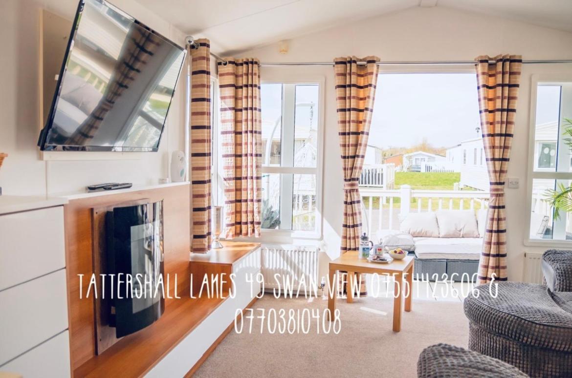 Swan View Retreats # Hottub # Egg Chair # Bbq & Bikes Included 8 Berth Таттершолл Экстерьер фото
