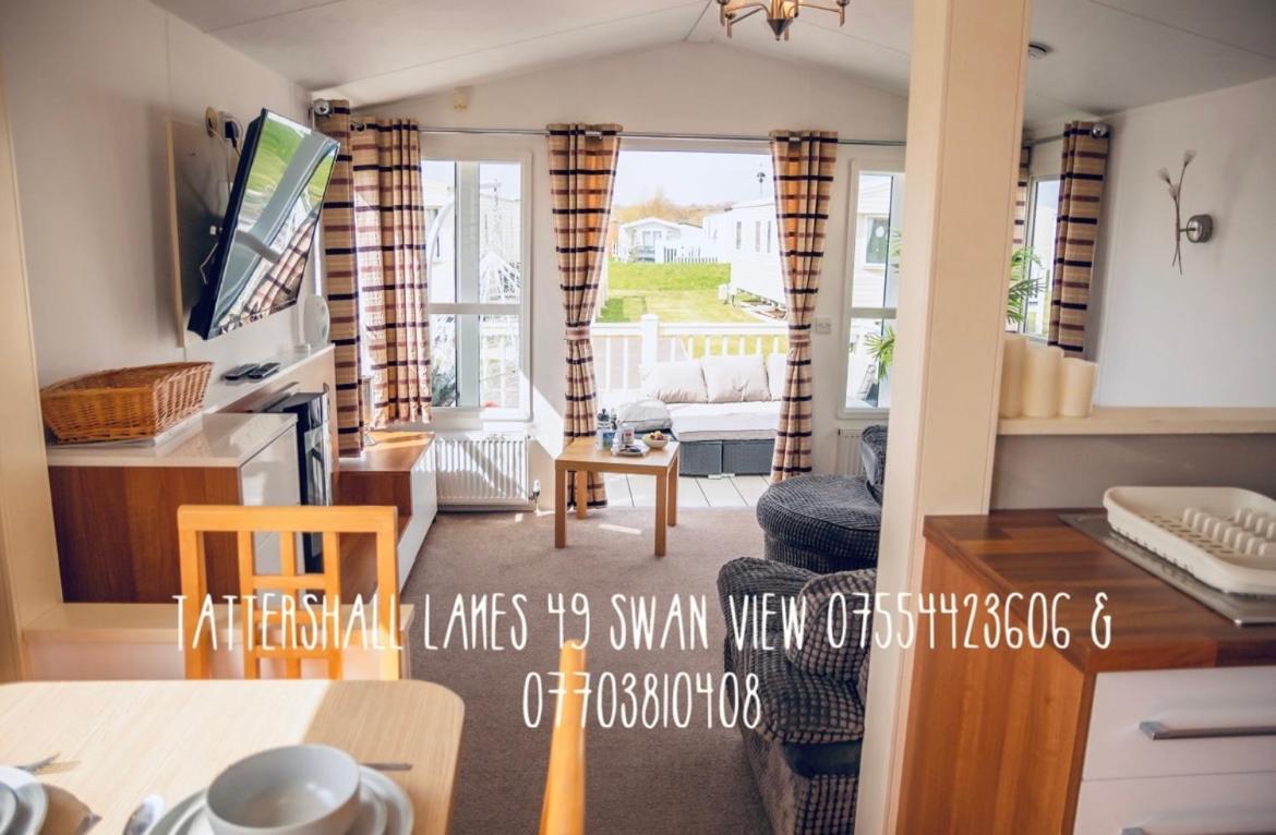 Swan View Retreats # Hottub # Egg Chair # Bbq & Bikes Included 8 Berth Таттершолл Экстерьер фото