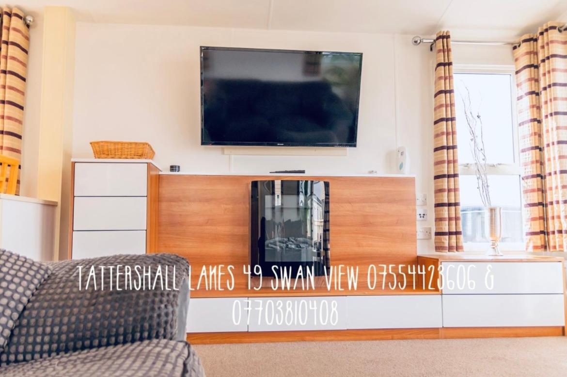 Swan View Retreats # Hottub # Egg Chair # Bbq & Bikes Included 8 Berth Таттершолл Экстерьер фото