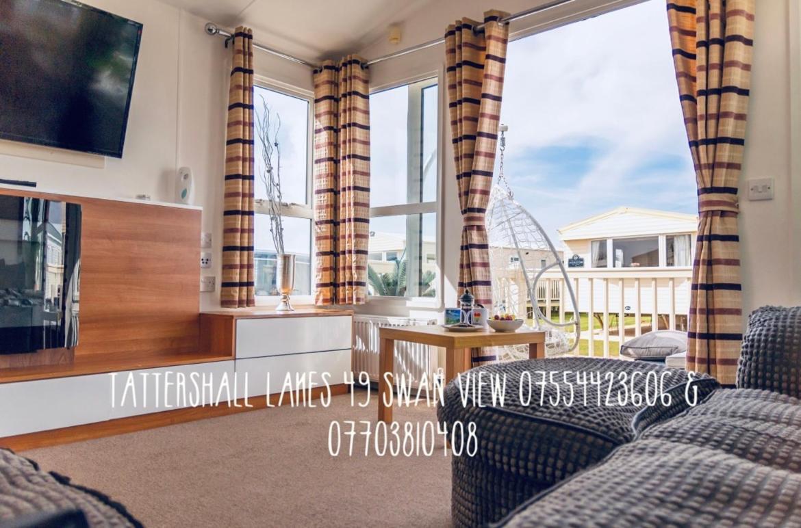 Swan View Retreats # Hottub # Egg Chair # Bbq & Bikes Included 8 Berth Таттершолл Экстерьер фото